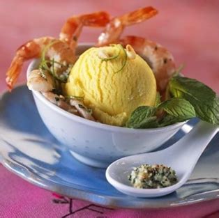 shrimp ice cream
