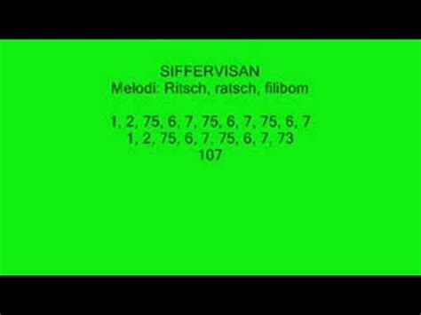 siffervisan