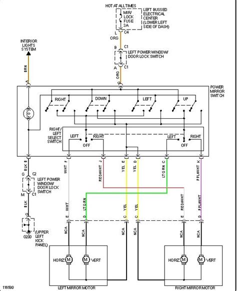 silverado door wiring diagram 