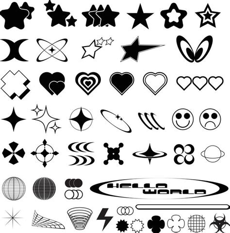 simbolos vectorizados, Imágenes vectorizadas