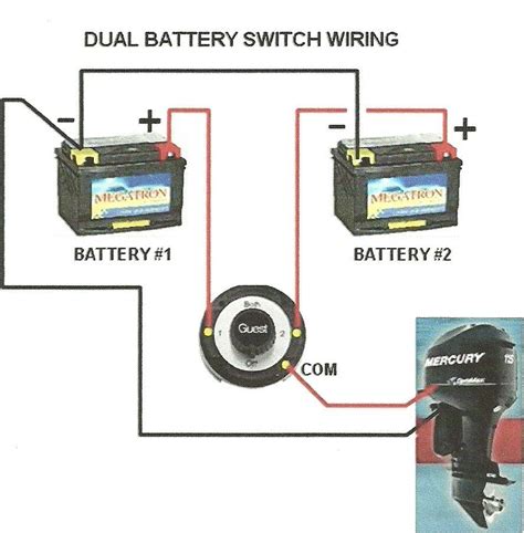 single engine dual battery wiring 