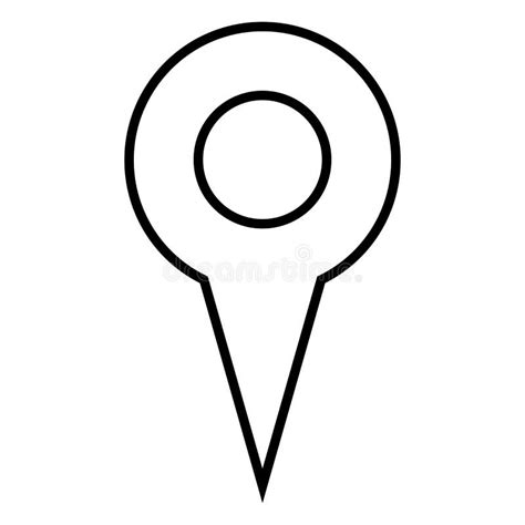 single outline icon, Network single outline icon stock illustration