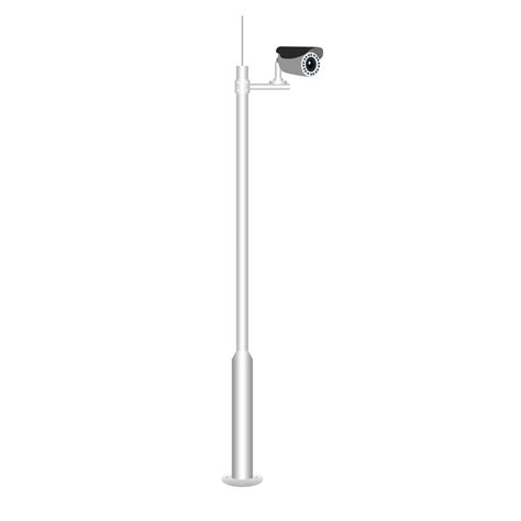 single-camera pole icon, 