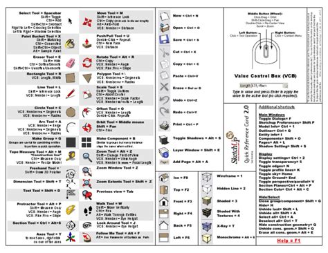 sketchup shortcuts windows, Sketchup free windows keyboard shortcuts