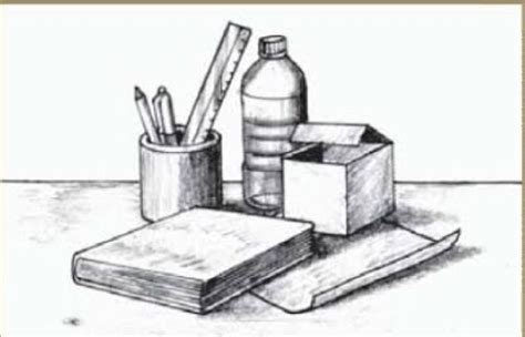 sketsa gambar objek, Sketsa gambar