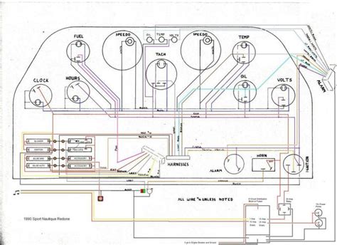 ski nautique wiring diagram 