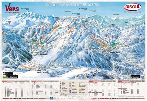 skidorter frankrike karta