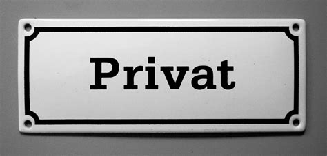 skylt privat