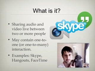 skype and facetime are examples of, Virtual interview prep