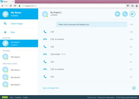 skype en ligne conversation, Comment se connecter à skype en ligne