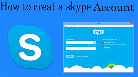 skype make new account, How to create skype account. Skype password