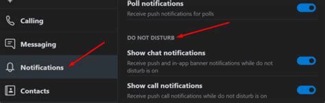 skype notification not showing, Notification skype setting. Skype: no notification message