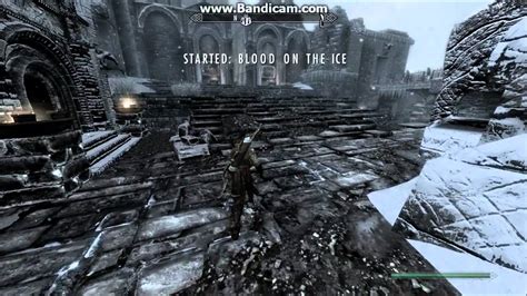 skyrim blood on the ice glitch
