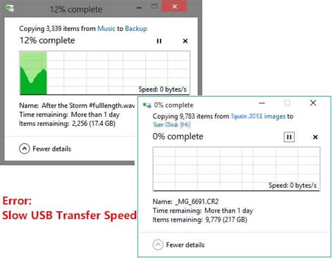 slow transfer speed usb flash drive, Improve speed in slow usb flash drives