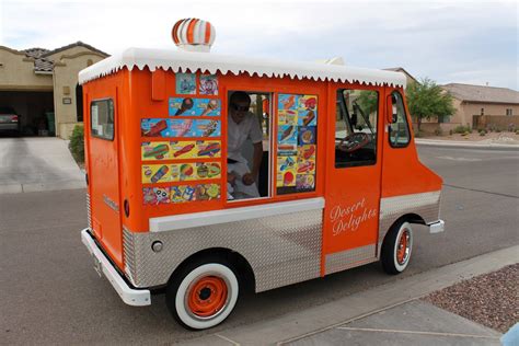 small ice cream truck