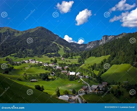 small town on high mountain, Small town on the mountain