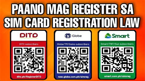 smart sim registration qr code, Sim registration in the philippines, 52% off
