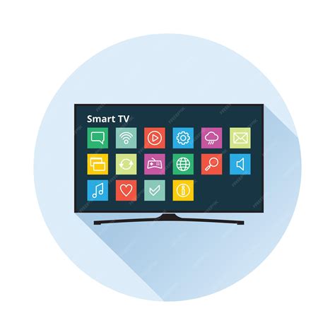 smart tv icon, Smart tv line icon vector , logo 6820171 vector art at vecteezy