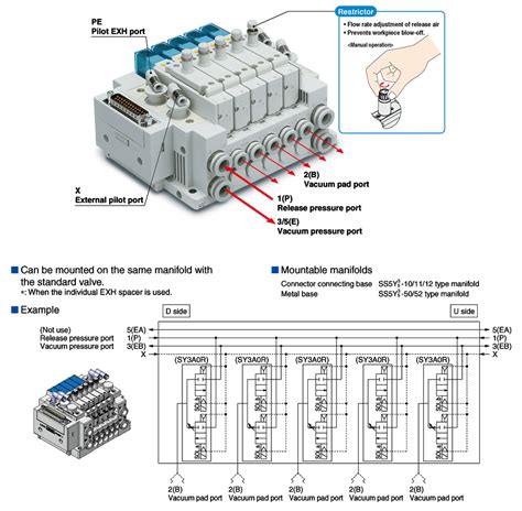 smc manifold block wiring diagram 