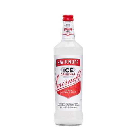 smirnoff ice alcohol percentage