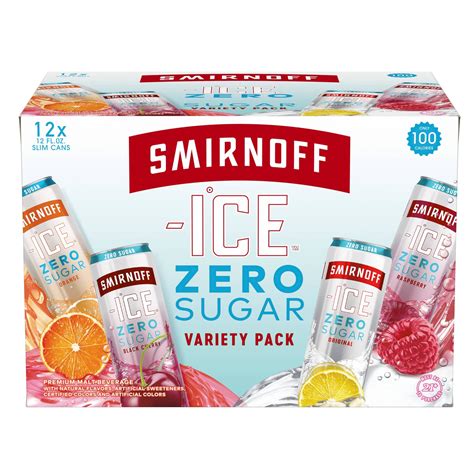 smirnoff ice sugar content