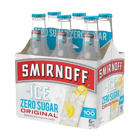 smirnoff ice zero sugar nutrition facts