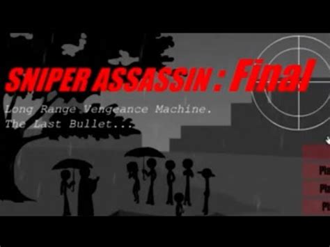 Sniper Assassin Final Walkthrough