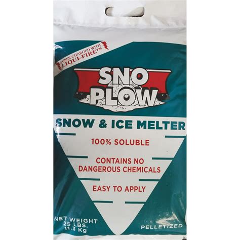 sno plow ice melt