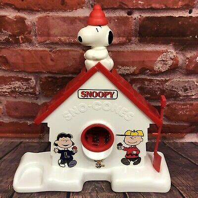 snoopy ice shaver