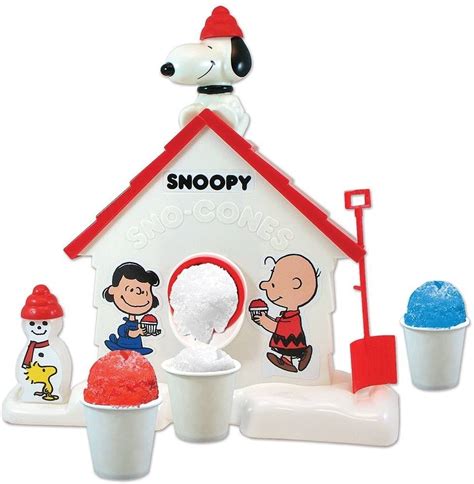 snoopy shaved ice maker