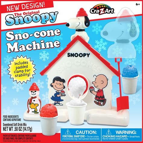 snoopy snow cone machine