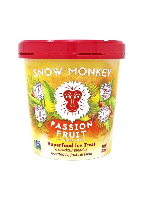 snow monkey ice cream