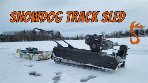 snowdog ice fishing machine