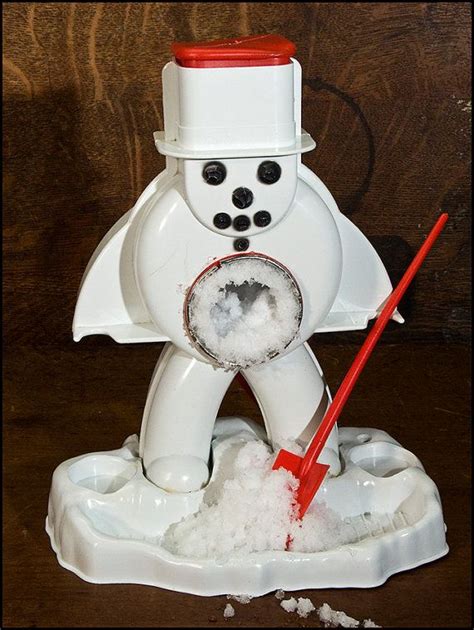 snowman ice maker