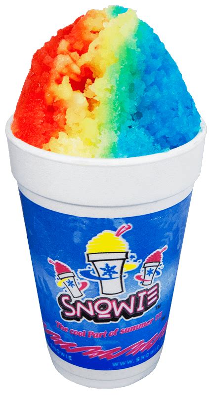 snowy shaved ice