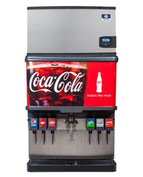 soda dispenser with ice machine