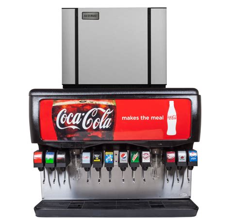 soda dispenser with ice maker