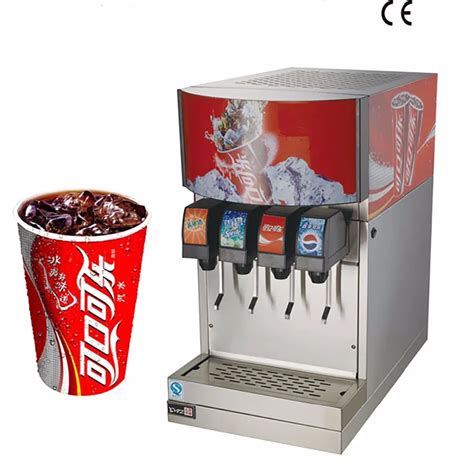 soda fountain machine with ice maker