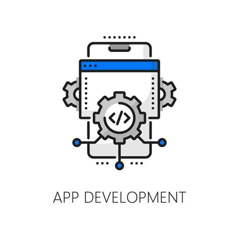 software application development icon, Software, application, technology, development icon