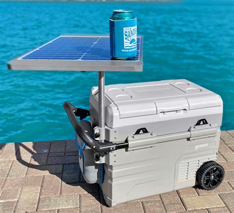solar powered ice chest