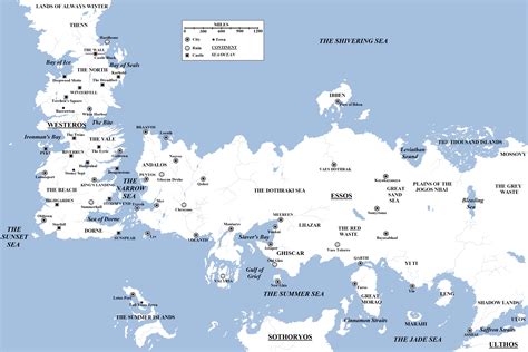 song of fire and ice world map