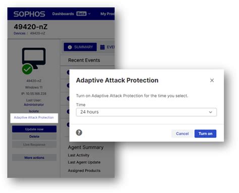 sophos adaptive attack protection, Sophos adds third-party security support to its mdr product