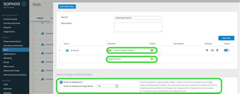 sophos block website category, Sophos firewall: allow/block websites using custom categories and/or