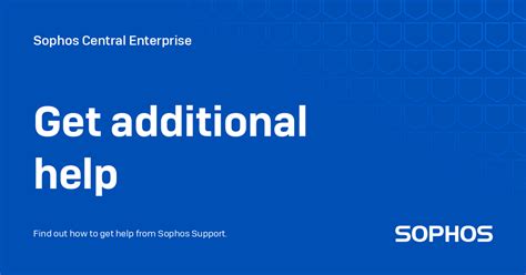 sophos central technical support, Sophos central unified management console network security