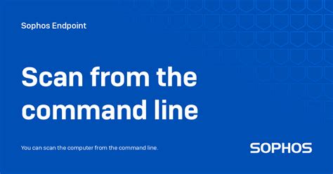 sophos command line scan, Command sophos cli. Sophos connect: command line interface (cli) guide
