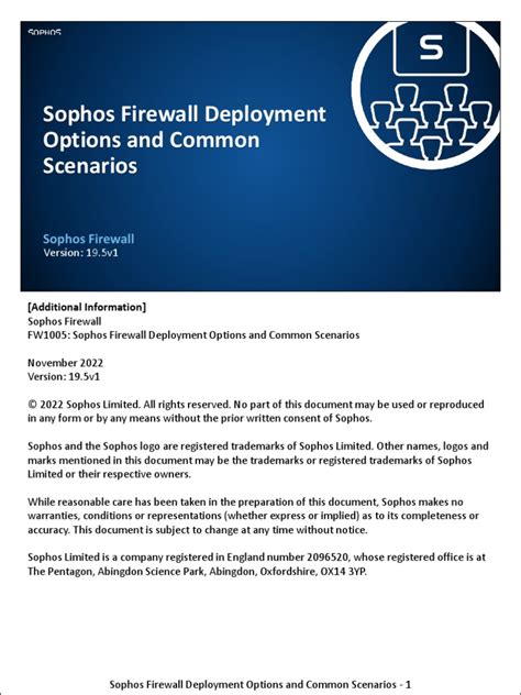 sophos firewall configuration guide pdf, Configure sophos connect client on xg firewall (sfos)