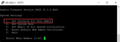 sophos firewall default admin password, Configure sophos connect client on xg firewall (sfos)