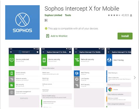 sophos intercept x removal, Telefon için antivirüs önerisi