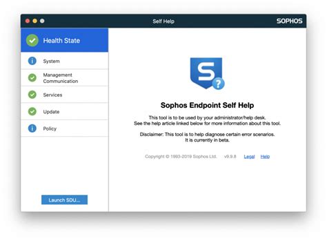 sophos self help tool, Sophos frequently asked questions. Sophos endpoint infosec