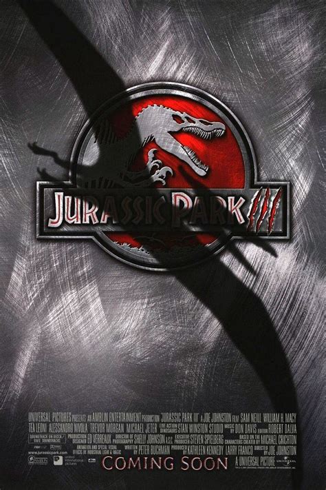 sortie Jurassic Park III